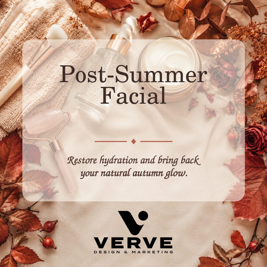 Autumn Treatments set preview 03: Post summer facial