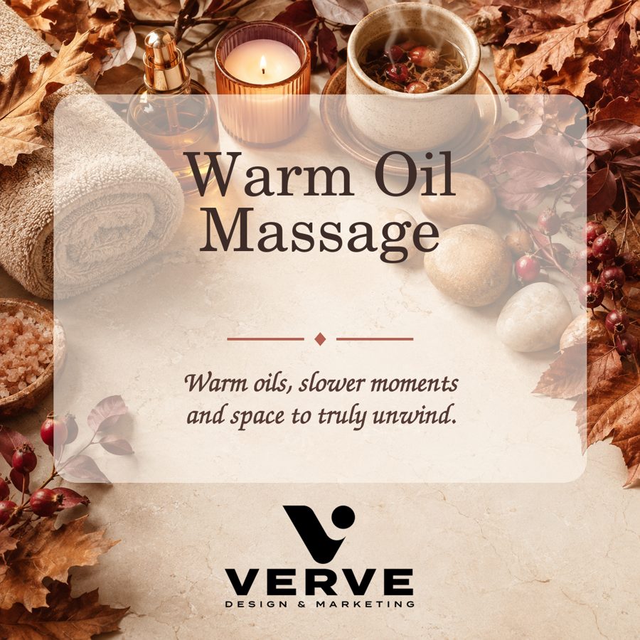 Autumn Treatments set preview 04: Warm oil massage