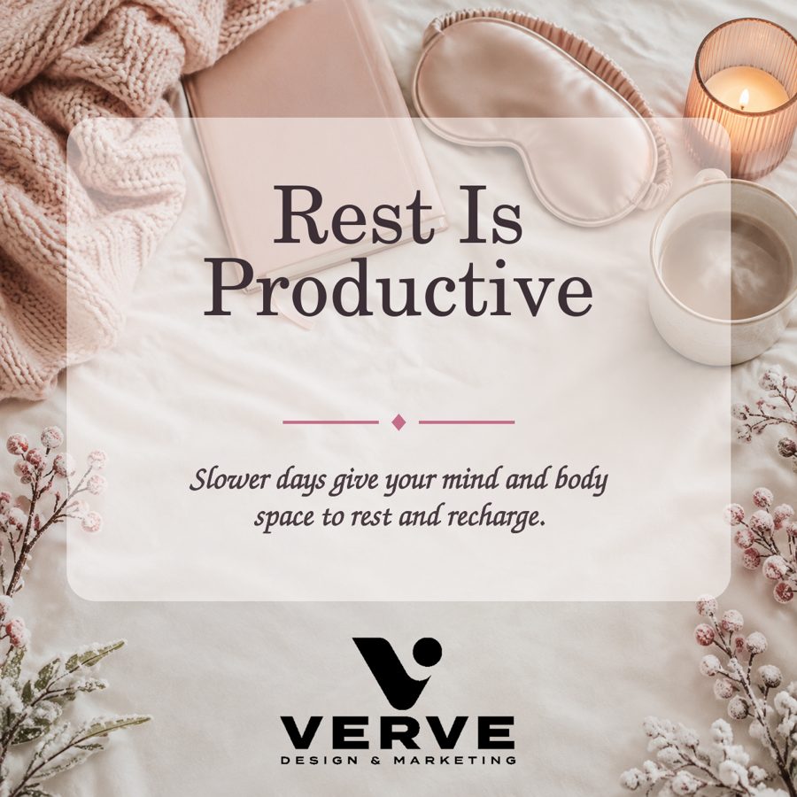 Winter Wellness set preview 06: Rest is productive