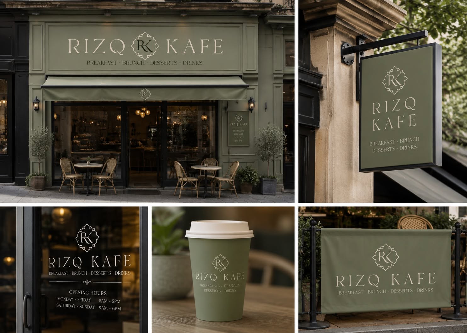 Rizq Kafe — Brand presentation
